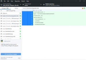 Unity+PhotonでFPS風撃ち合いネットワーク対戦ゲーム: GitHub でバージョン管理