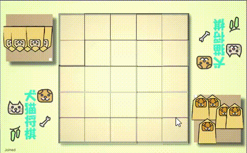 UnityとPhotonで対戦型ボードゲーム「犬猫将棋」を作成したい(5)：金将の動きを考える